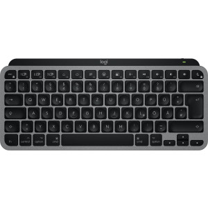  LOGITECH MX Keys Mini for Mac, Space Grey Multi-Device-Tastatur für macOS und iPadOS Tastaturen 