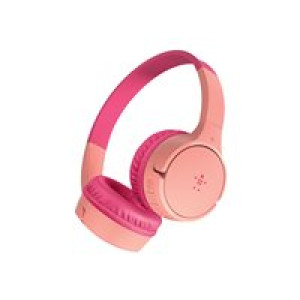 BELKIN Soundform Mini-On-Ear für Kinder BT USB-C pink 