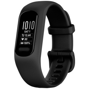 GARMIN vívosmart 5 Schwarz Aktivitätsmesser mit Band Silikon 