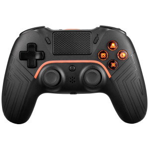 DELTACO GAM-139 Gaming-Controller Schwarz USB Gamepad Analog Android - PC - Playstation - Xbox - iOS 