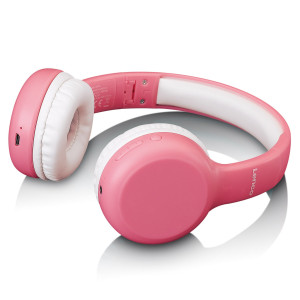 LENCO HPB-110 Kids Kopfhörer BT, pink 