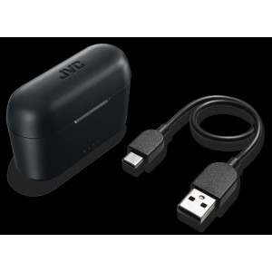 JVC HA-A3T Kopfhörer True Wireless Stereo (TWS) im Ohr Anrufe/Musik Bluetooth Schwarz 