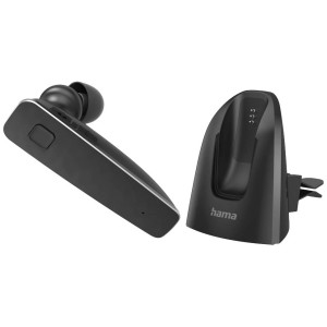 HAMA MyVoice2100 Kopfhörer Kabellos Ohrbügel Anrufe/Musik Bluetooth Ladestation Schwarz 