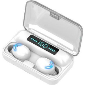 CYOO F9+ -5c - True Wireless Kopfhörer 5.1 mit Power Bank - Weiss - Bluetooth 