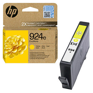 HP EvoMore 4K0U9NE Tintenpatrone yellow No. 924e 