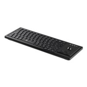  GETT Cleantype Xtra Roll Tastatur mit Trackball USB Farbe schwarz Layout DE Tastaturen 