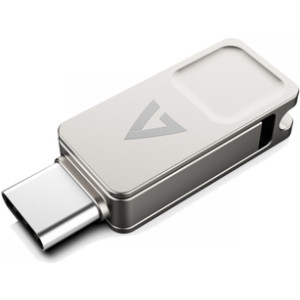  V7 - USB-Flash-Laufwerk - 128 GB - USB 3.2 / USB-C  