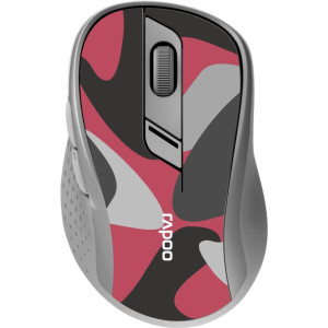  HAMA Kabellose lautlose Multi-Mode-Maus "M500", Camouflage/Rot (00184339) Mäuse 