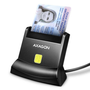 AXAGON CRE-SM4N USB Smart Card StandReader  