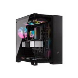 CORSAIR Geh Midi 6500X (Tempered Glass) Black/Obsidian Alu 