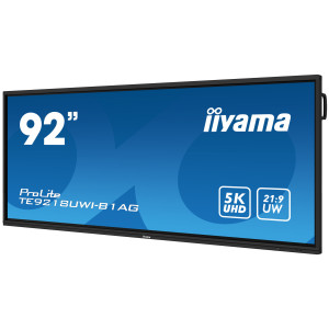  IIYAMA TE9218UWI-B1AG iiWare11 Android 13 50-Points PureTouch 233,68cm (92")  