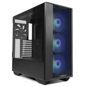 LIAN LI LANCOOL III E-ATX-Gehäuse, Midi-Tower, RGB - schwarz 