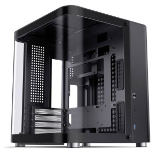 JONSBO TK-1 2.0 Micro-ATX Gehäuse, Tempered Glass - schwarz 