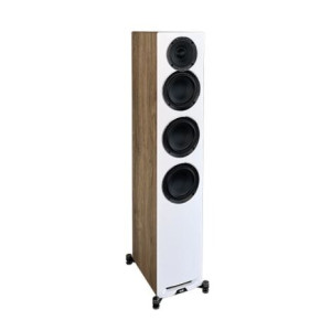 ELAC Uni-Fi Reference UFR5 Standlautsprecher, weiss/holz 