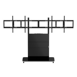  HAGOR Pro-Tower L Dual mobiles Standsystem für zwei 55-65