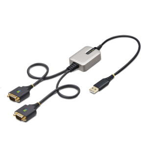 STARTECH.COM 60cm 24Zoll 2-Port USB auf Seriell Adapter 