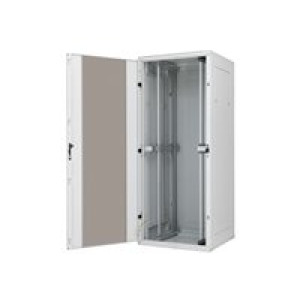 TRITON 19" Netzwerkschrank RZA, 42 HE, 800 x 800 mm, lichtgrau RAL 7035 