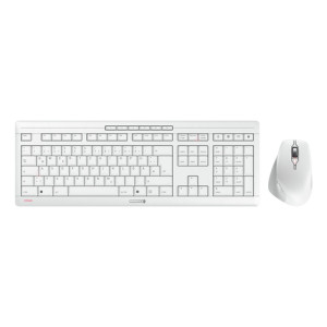  CHERRY Desktop STREAM COMFORT Wireless [DE] white Tastaturen 