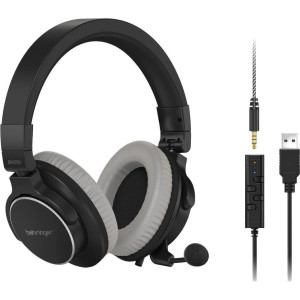 BEHRINGER BH470U - Studio headphones with microphone and USB connection 