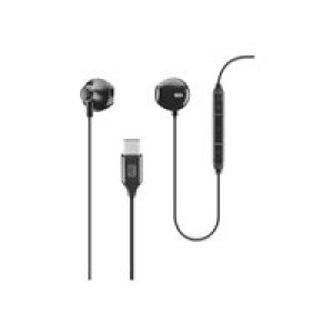 CELLULARLINE USB-C Kopfhörer mit Mikrofon Schwarz 