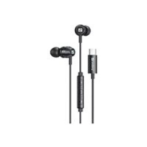 SANDBERG USB-C/A In-Earset with Line-Mic - Kabelgebunden 