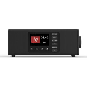 HAMA Digitalradio DR2002BT, FM/DAB/DAB+/Bluetooth RX, Radiowecker, Stereo, SW (00054298) 