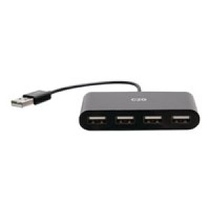 CABLES TO GO C2G 4-Port USB-A Hub - Hub - 4 x USB 2.0 - Desktop 