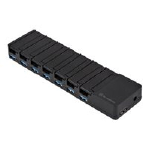 SILVERSTONE SST-UC03B-PRO - Hub - 7 x USB 3,1 Gen 1 - Desktop (SST-UC03B-PRO) 
