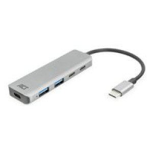 ADVANCED CABLE TECHNOLOGY Schnittstellen-Hub USB 3.2 Gen 1 (3.1 Gen 1) Type-C 5000 Mbit/s 