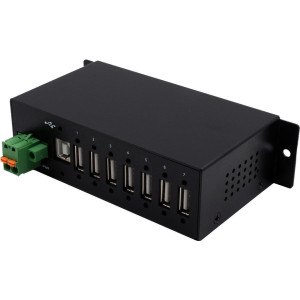 EXSYS EX-1179HMVS Schnittstellen-Hub USB 2.0 Type-B 480 Mbit/s Schwarz (EX-1179HMVS) 