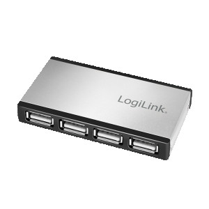 LOGILINK UA0404 USB 2.0 Hub 4 port, inkl. Netzteil (UA0404) 