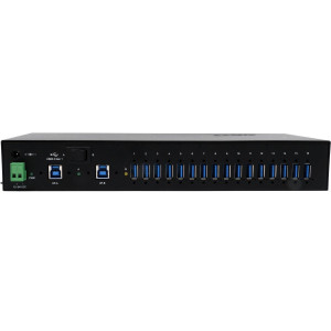 EXSYS EX-1526HMVS Schnittstellen-Hub USB 3.2 Gen 1 (3.1 Gen 1) Type-B 5000 Mbit/s Schwarz 
