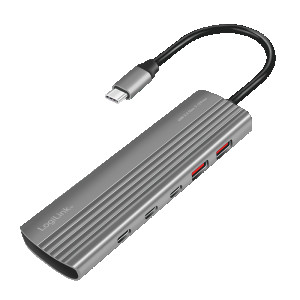 LOGILINK USB 3.2 Gen2 Hub 10+1-Port aluminium (UA0415) 