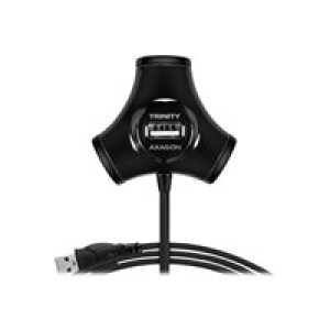 AXAGON HUE-X3B Schnittstellen-Hub USB 2.0 480 Mbit/s Schwarz (HUE-X3B) 