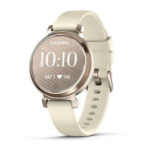 GARMIN Lily 2 Smartwatch kokosnuss/cremegold 