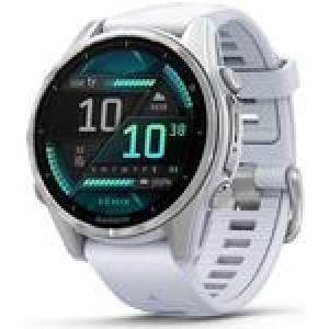 GARMIN fenix 8 43mm steinweiß/silber 