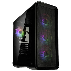 KOLINK Levante V2 ARGB - Midi Tower - PC - Transparent - Schwarz - ATX - EATX - ITX - micro ATX 