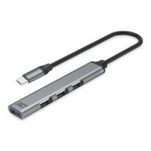 ADVANCED CABLE TECHNOLOGY USB-C hub, 3x USB-A 2.0 and 1x USB-A 3.0 (AC6425) 