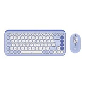  LOGITECH POP ICON COMBO - LILAC - US Tastaturen 