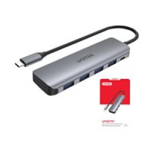 UNITEK HUB USB-C 4XUSB 3.1 GEN1 MICROUSB H1107A 