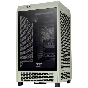 THERMALTAKE The Tower 200 Mini-Tower Mini-ITX Gehäuse Sichtfenster Matcha Green 