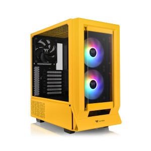 THERMALTAKE Ceres 350 MX Midi-Tower Gehäuse Seitenfenster gelb 