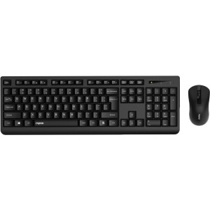  RAPOO Kabelloses Multi-Mode-Deskset X1700, Schwarz, QWERTZ (00221196) Tastaturen 