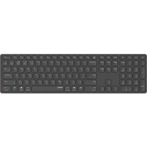  RAPOO Hama E9800M Tastatur Bluetooth QWERTZ Deutsch Grau (00217371) Tastaturen 