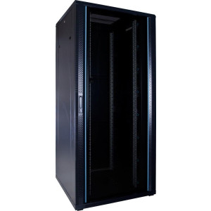 DSIT 37 HE 19? Serverschrank, mit Glastür (BxTxH) 800 x 800 x 1800mm 