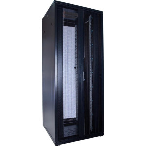 DSIT 42 HE 19" Serverschrank, mit perforierten Doppelflügeltüren vorne und hinten (BxTxH) 800x800x20 