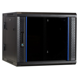 DSIT 9 HE Serverschrank, wendbares Wandgehäuse mit Glastür (BxTxH) 600 x 600 x 501mm 