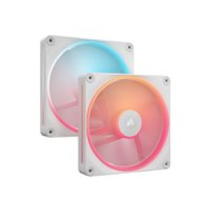  CORSAIR Fan LX140-R RGB 2x14cm white Gehäuse kühler 