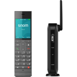 SNOM TECHNOLOGY HM201 IP-DECT-Bundle mit Basistation und Mobilteil 