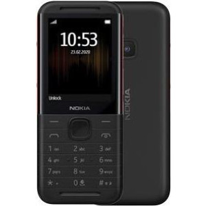 NOKIA 5310 6,1 cm (2.4") 88,2 g Schwarz - Rot Funktionstelefon (TA-1212) 